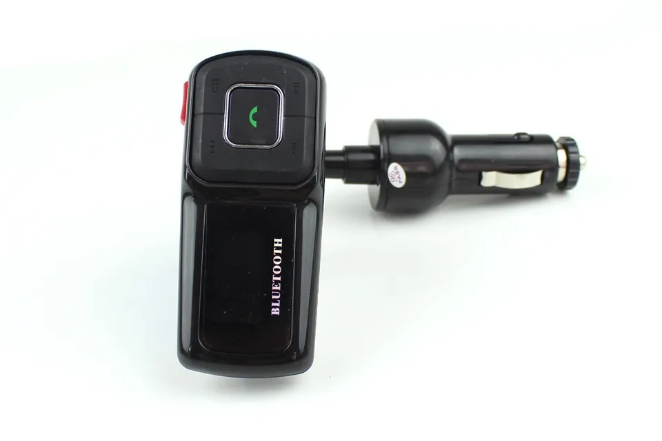 Универсальный Hands Free Bluetooth Car Kit MP3 плеер fm-передатчик BT63 без Батарея громкой связи пульт дистанционного управления звонки Hands