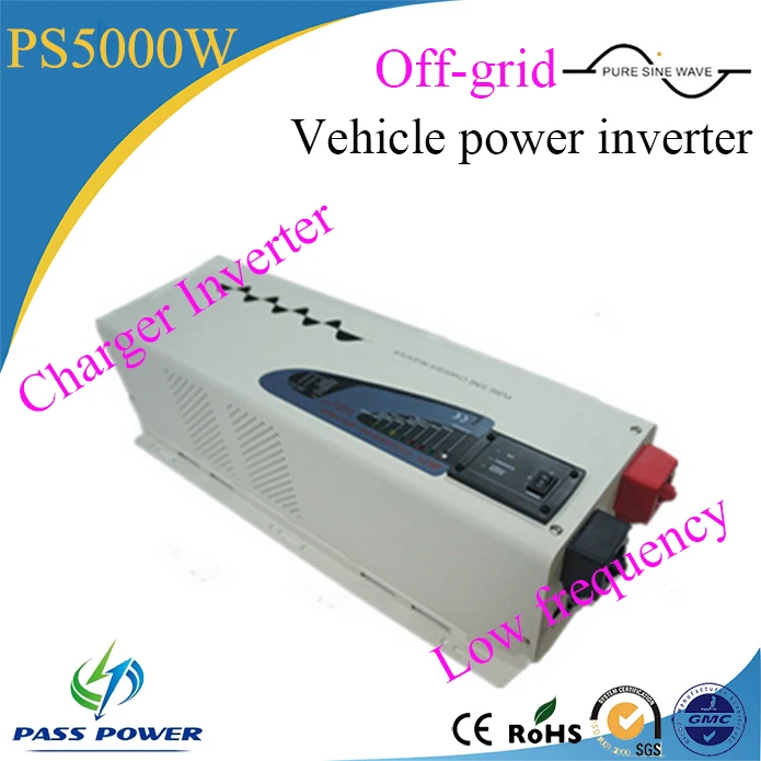 Лучшее качество DC 24v48v AC 110 В/220 В 5000 Вт чистая синусоида автомобиля инвертор