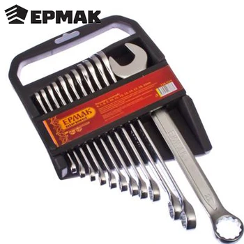 

SET OF WRENCHES "ERMAK" 12 items ( 6 - 22 mm) tools wrench screwdriver jack wheels repair car bicycle discount 736-024