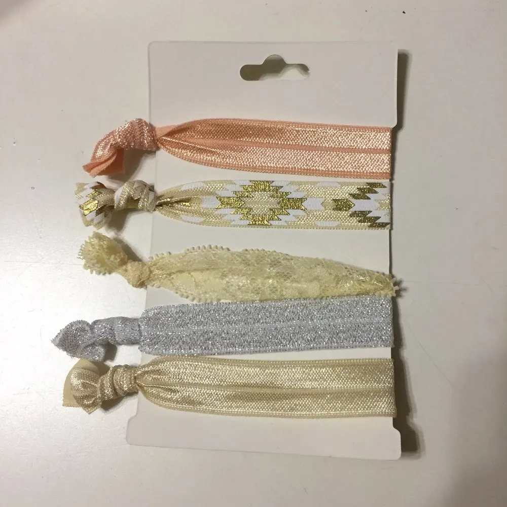 Five Trendy Elastic Hair Bands