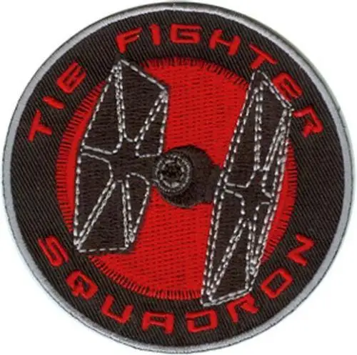 Star Wars-Tie Fighter эскадрильи-Утюг-на вышитые патч