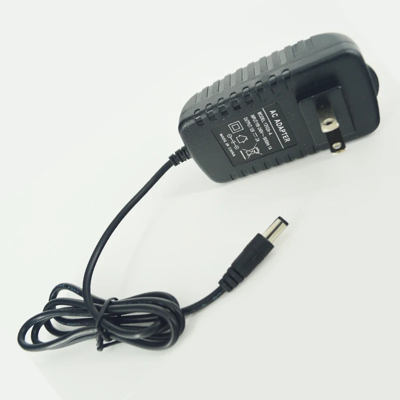 Camera Adapter Charger 5.5mm US plug 12V 2A Output Power Adapter Wall