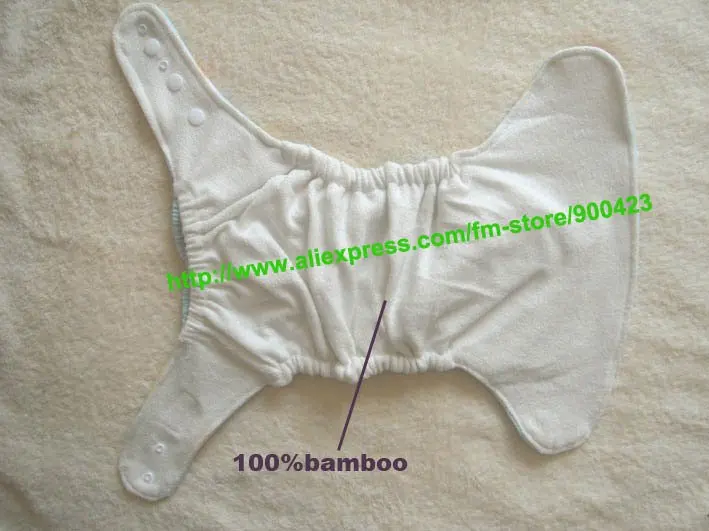 5-17 кг детские пеленки ткань салфетки подгузники diapers1pcs ткань пеленки (внутренний 100% бамбук) + 2 шт. вставки (бамбук + микрофибра)