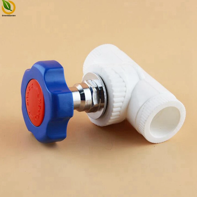 PPR Hose End Connectors Lift Stop Valve Hand Stop Valve Water Pipe Connector Micro Irrigation