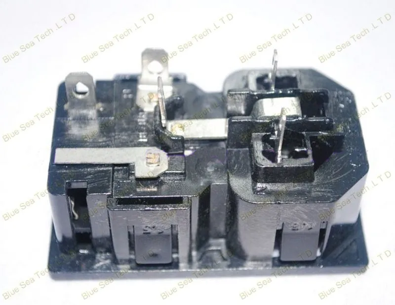 2 шт. 10A 250 V 3Pin разъем питания переменного тока/вилка с fush держатель, IEC320-C13/C14 UPS/гнездо PDU ccc, ce, бесплатная доставка