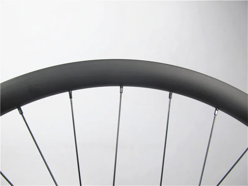 New design Carbon Mountain bike wheels 29er 30mm width clincher hookless, with Bitex BX401F/BX401R mtb 6-bolts hubs 28H/28H