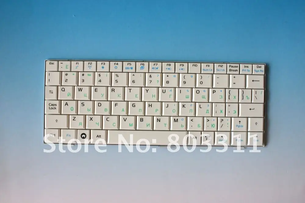 Бесплатная доставка Новый ноутбук клавиатуры для Asus EeePC EPC 700 701 900 901 900hd русский белый