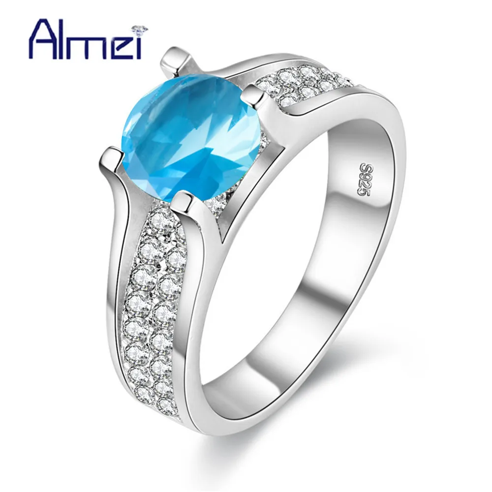 almei 2017 sale discounts blue zircon ring pink silver color womens jewelry engagement rings for women purple stone flower y006 - Discount Wedding Rings Women almei 2017 sale discounts blue zircon ring pink silver color womens jewelry engagement rings for women purple stone flower y006 - Discount Wedding Rings Women