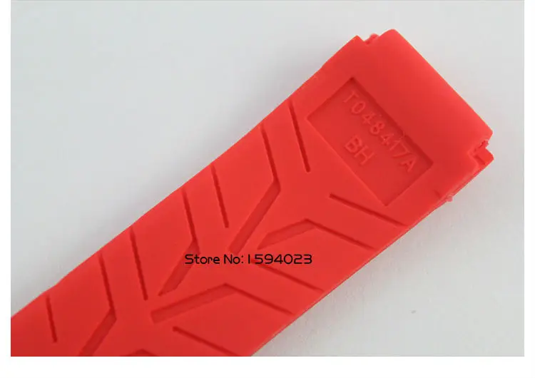 T-RRCE Expert черный силиконовый резиновый ремешок T048 ремешок для часов T048417A 21 мм