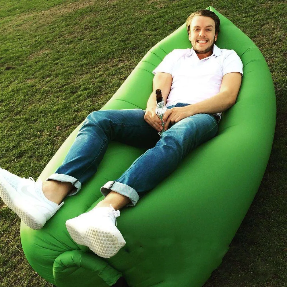 European and American creative outdoor lazy bed Outdoor inflatable bed