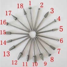 18 шт. стоматологические лабораторные материалы Алмазные низкоскоростные абразивные наконечники полировочные инструменты для коронок и съемных зубных протезов полировка