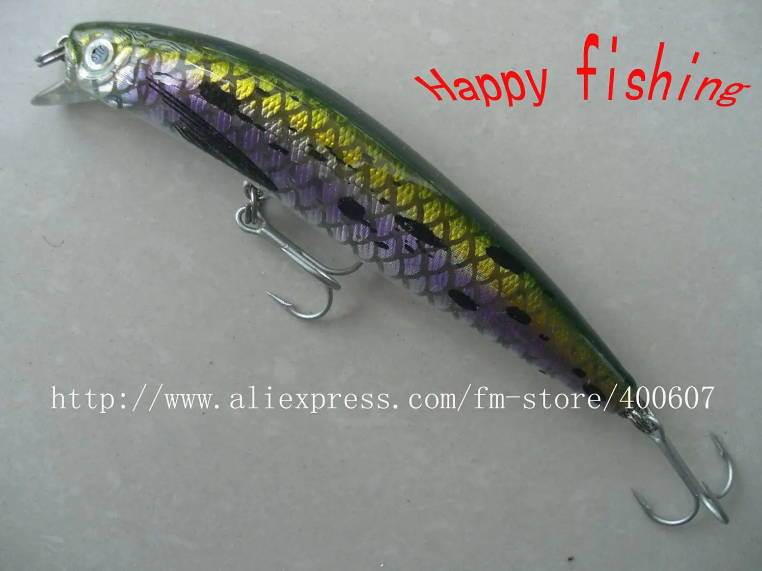 Bass Terminator  Minnow Plastic  Fishing Lure(M100F) Enjoy Retail Convenienc at Wholesale Price