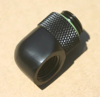 

G1/4" 90 Degree Rotary Adaptor Fitting Water Cooling, P/N:FITTING-DEG90ROT
