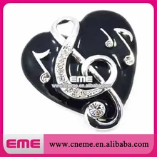 vintage note with heart brooch For Garment font b Shoes b font Wedding font b Party