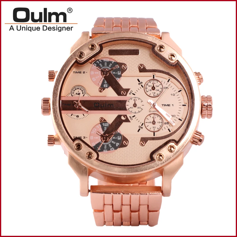 HT3548 Brand font b Oulm b font Men Watch Quartz Watch Mens watches Top Brand font