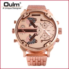 HT3548 Brand Oulm Men Watch Quartz Watch Mens watches Top Brand Luxury Wristwatch For Men Fast Shipping New With Tags