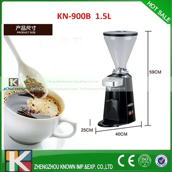 Different color 1 5L Rosted coffee bean grinder machine cocoa bean mill machine