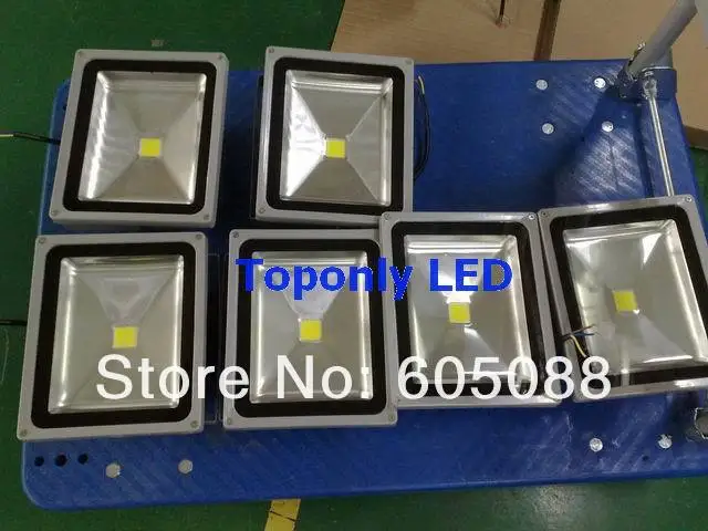 40 Вт AC100-120v/200-240 В светодиодный прожектор, водонепроницаемый напольный светильник, 3600-4000lm, идеально для освещения двор и сад! 4 шт./лот в