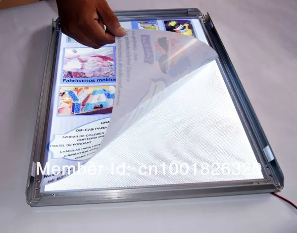 Quadro de Cartaz Magro para o para o Shopping Levou Lightbox Shopping 6 China lightbox frames Suppliers