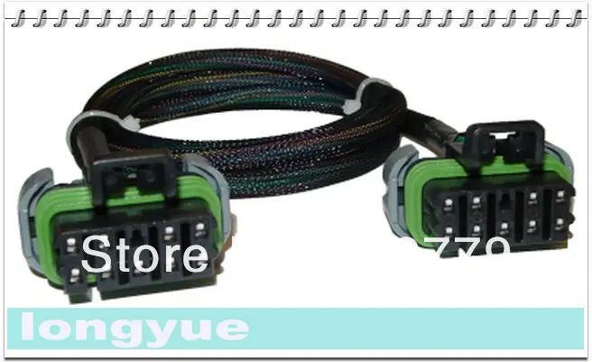 Longyue 10 шт. TAC для педали жгут-Корвет и т. д. педали, чтобы модуль жгут 60 см проволоки