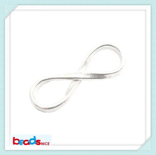 Beadsnice Серебро 925 крошечная Бесконечность застежка для подвески шарма Бесконечность ссылки подвеска Компоненты для браслет «бесконечность» ID26140