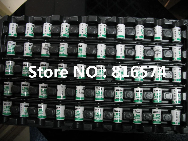 20 шт./лот новый оригинальный SAFT LS14250 AA 3,6 В 900 мАч тионилхлоридом низкая самооценка расходуемая литиевая батарея PLC батарей