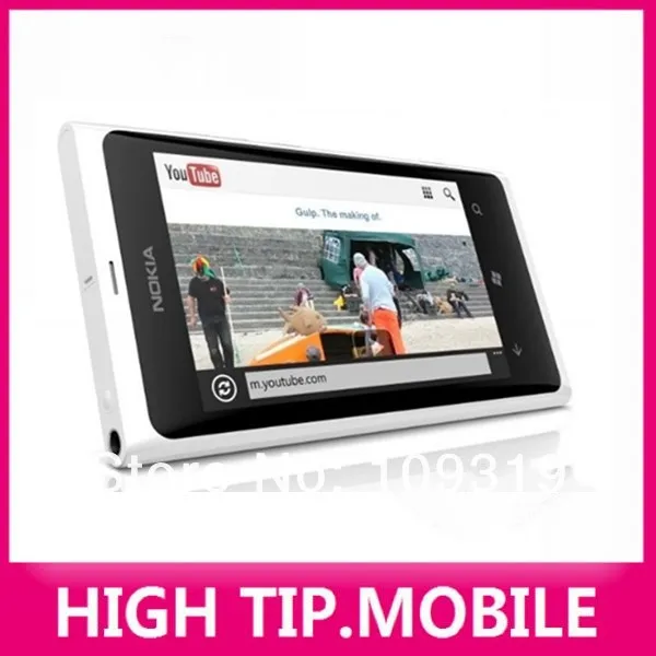 Nokia Lumia 800 разблокированный телефон 3g смартфон 8MP камера Windows мобильный телефон отремонтированный