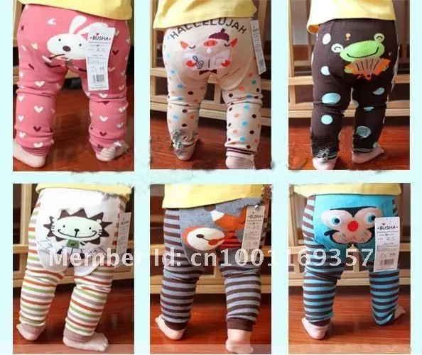 108 шт., 6 групп, штаны Busha PP(36 цветов), детские штаны, штаны для маленьких мальчиков и девочек, детские леггинсы