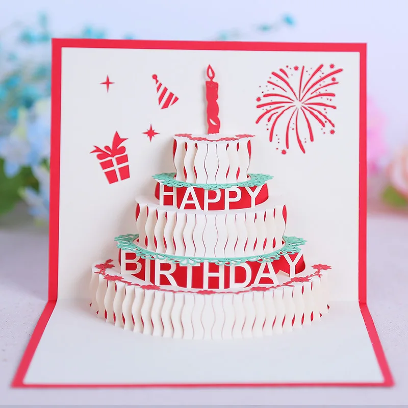 Nouvelle Arrivee Bricolage 3d Pop Up Anniversaire Inviatation Carte Decoration De Fete D Anniversaire Nouvelle Arrivee Bricolage 3d Pop Up Anniversaire Inviatation Carte Decoration De Fete D Anniversaire