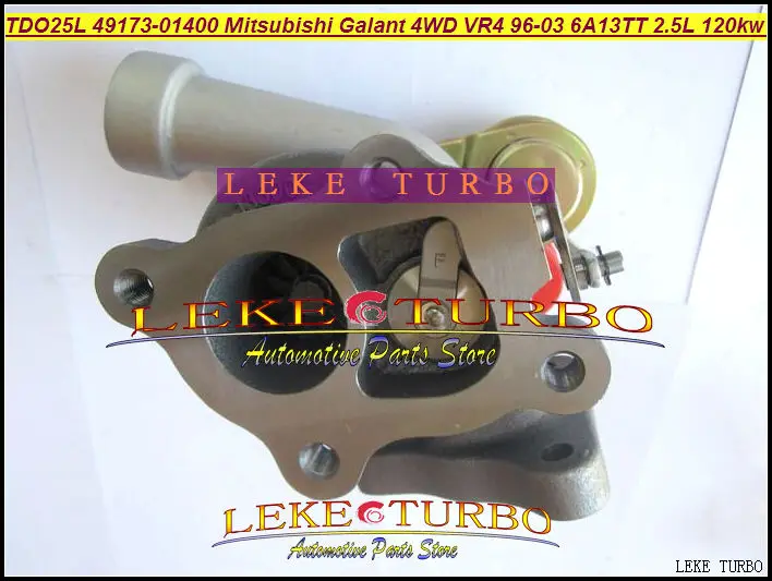 Wholesale New TDO25L 49173-01400 Turbo Turbine Turbocharger for Mitsubishi Galant 4WD VR4 1996-2003 6A13TT 2.5L 120KW LEKE (5)