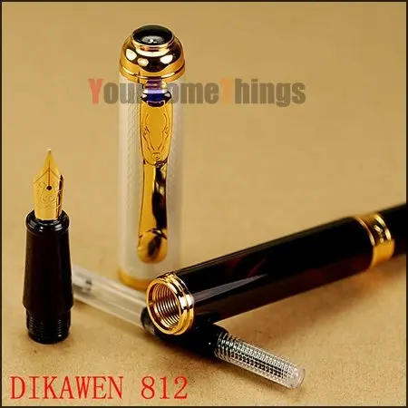 Роликовые шариковые ручки и 2 средних перьевых ручки 2 DIKAWEN 821