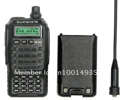 Quansheng TG-UV2 Dual Band с подкладкой CB радио UHF & VHF ЖК-дисплей Quansheng TG UV2 Walkie Talkie Портативный радио для безопасности, гостиница, ветчины