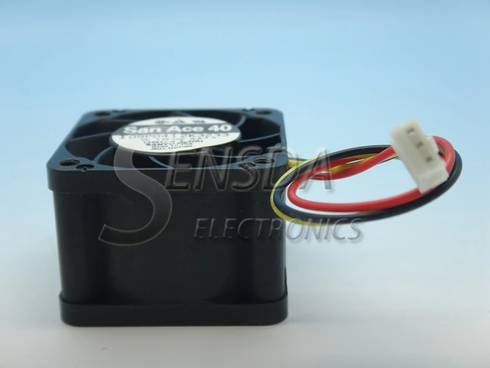 Для Sanyo 109P0412K3233 40*40*28 мм 12 В 0.55A 100405F 1U сервер инвертор Вентилятор охлаждения 109P0412