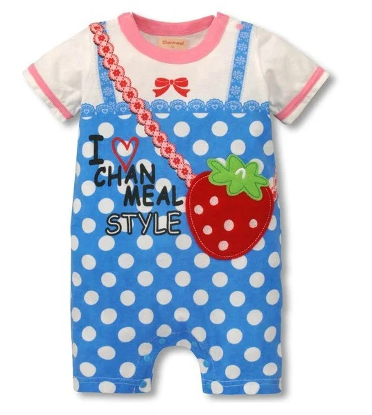 Платье для малышки Девочки Shortalls новый Боун платье комбинезон наряды Джемперы Комбинезоны Babywear малыша одним Pieces Одежда Топы W94