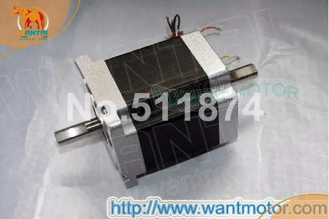 Великий ЧПУ! Wantai Nema34 шаговый двигатель 85BYGH450D-007 890oz-in+ Драйвер DQ860MA 7.8A 80 V 256 микронаправляющие CNC фрезерный лазерный станок