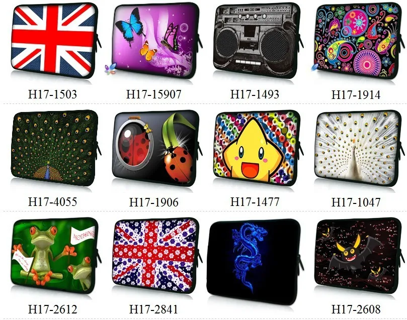 Пантера глаз 17 "17.3" 17.4 "Универсальный Laptop Sleeve сумка для HP Dell XPS Acer Toshiba ПК