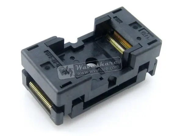 OTS-48-0.5-12 TSOP48 TSOP 48 Enplas IC Test Burn-In Socket Programming Adapter 18.4mm Width 0.5mm Pitch