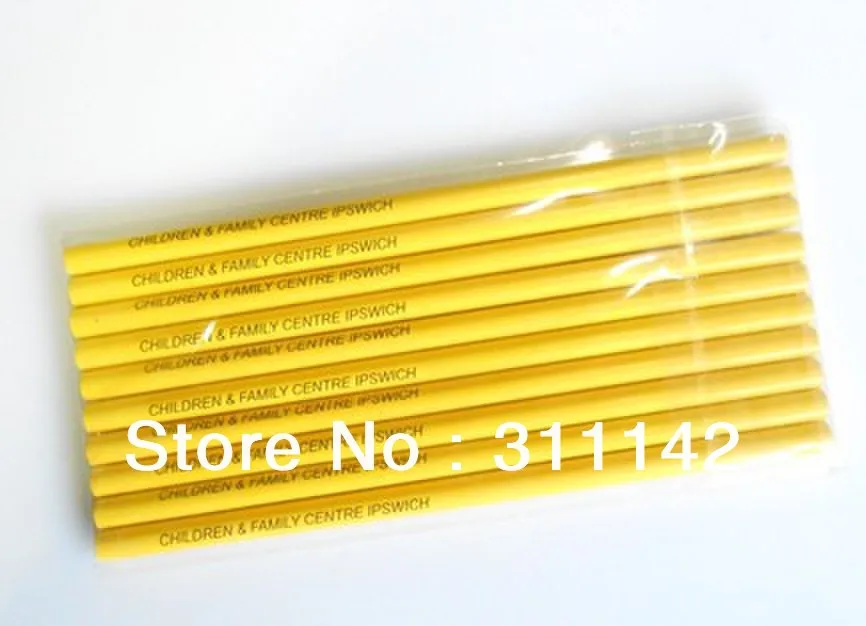 Круглый оригинальные карандаши HB деревянный продвижение цветной карандаш