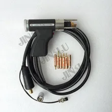 Разряд конденсатора CD сварочный пистолет сварочный фонарь 4 метра кабель M3 до M10 для сварки стержня бесплатно 6 шт. Цанга