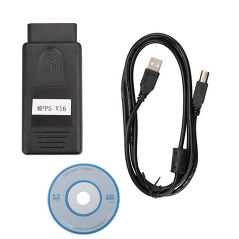 10 шт./лот DHL MPPS V16 Профессиональный ECU чип тюнинг для EDC15 EDC16 EDC17 Inkl CHECKSUM CAN-Flasher remper