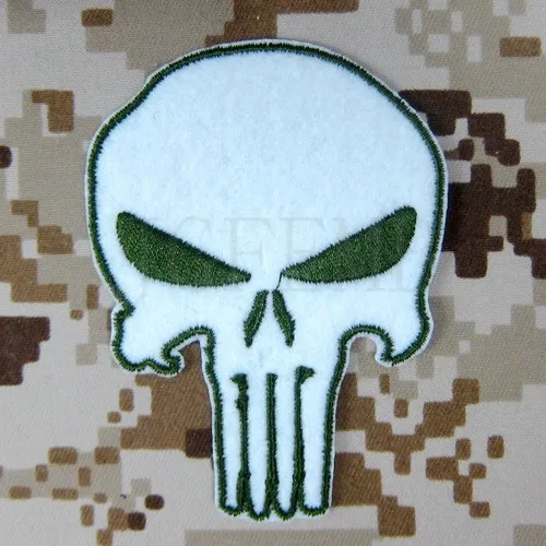 Зеленый NSWDG DEVGRU команда котиков 6 черепов вышивка патч значки B2864