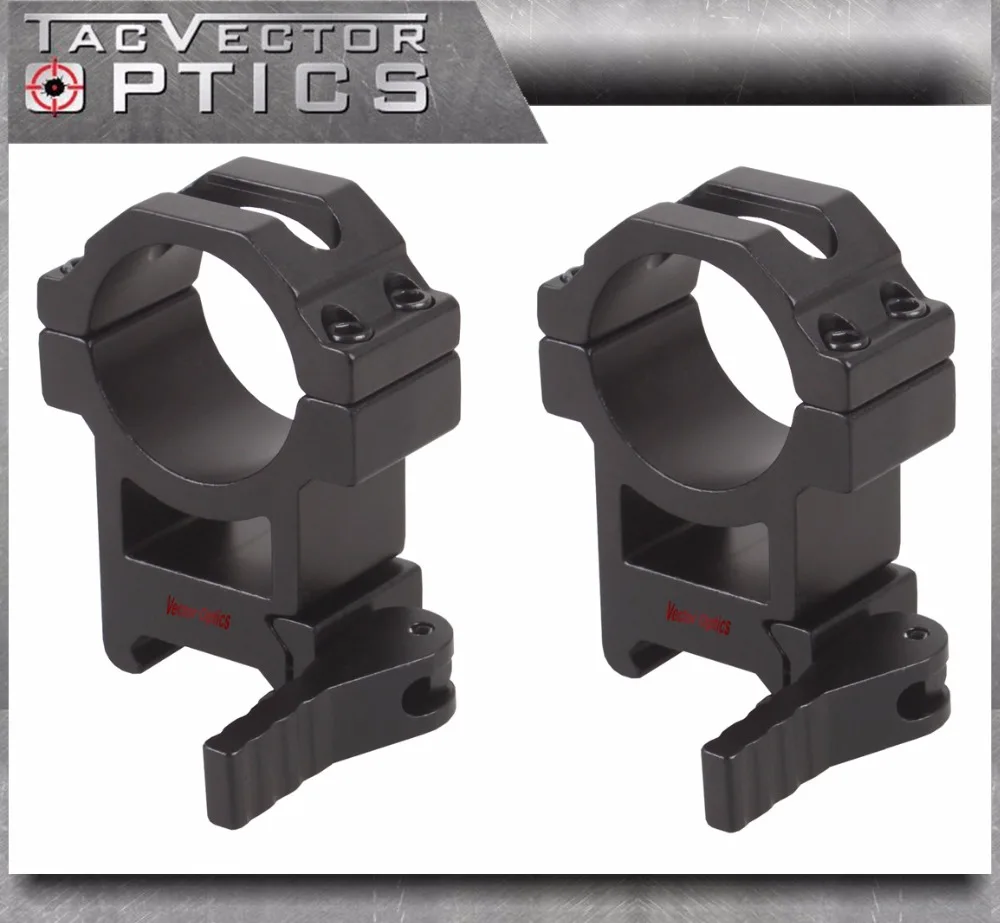 Vector Optics 30mm Tactical Quick Release Scope QD Medium Height Mount