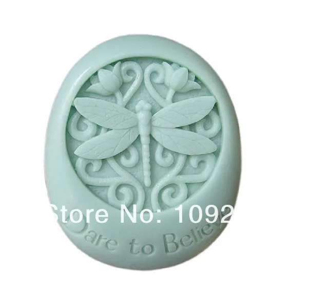 1 шт. Dare верить(50016) Силиконовые ручной Мыло Mold ремесел DIY Плесень
