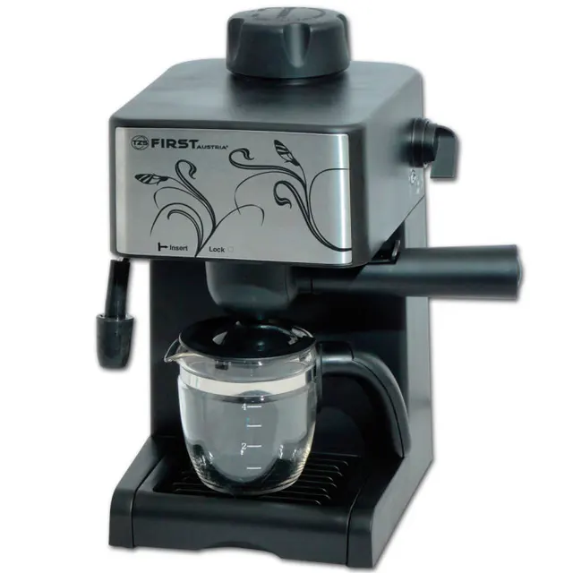 Coffee Maker FIRST FA 5475 1 Black 800 W 06 L Coffee Maker FIRST FA 5475 1 Black 800 W 06 L