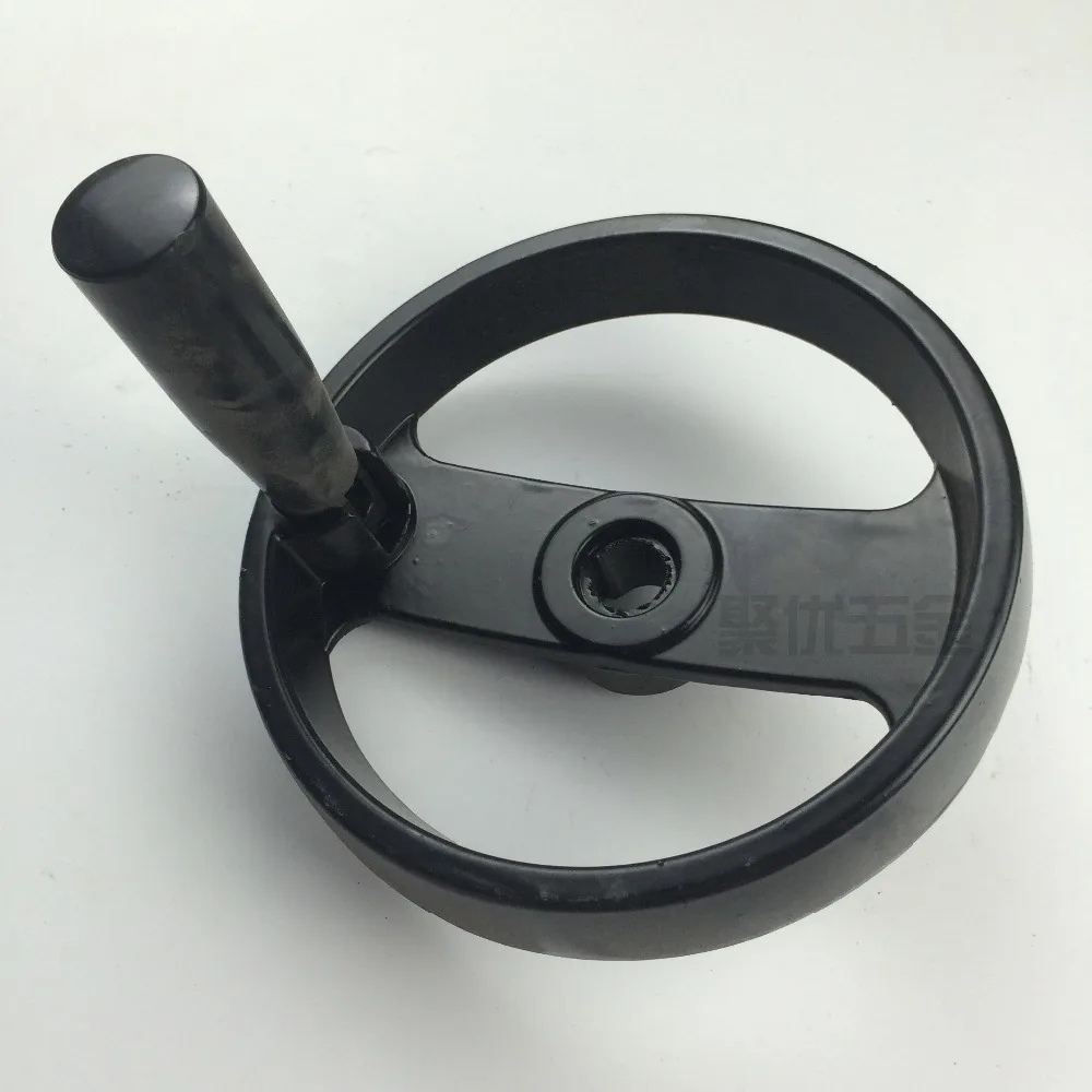 Free shipping 12 * 125MM handwheel handwheel aluminum folding aluminum