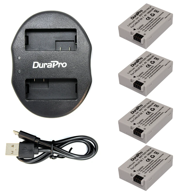Battery Charger Canon Rebel Battery /Charger For LP-E8 Canon EOS