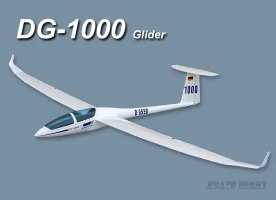 DG-1000 Slope Glider 2630mm KIT without electronic Fiberglass Model RC Airplane