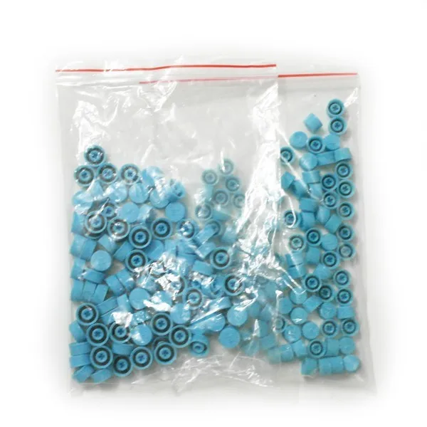 50 Pairs, Auto Air Conditioner Refrigerant Car Dust Cover Valve Cores