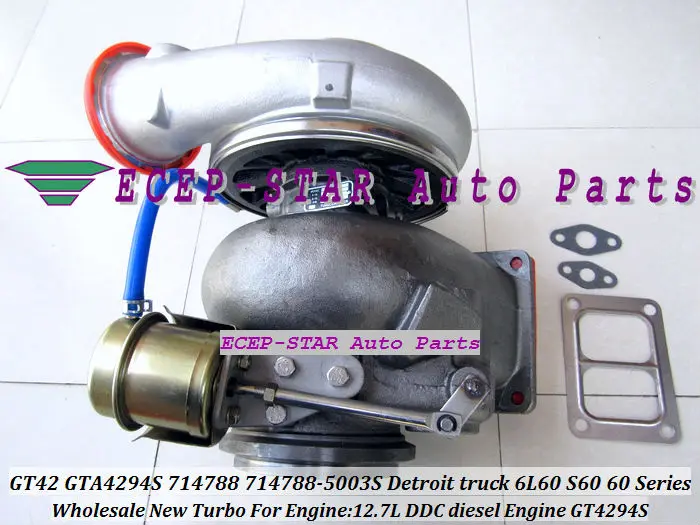 GT42 GTA4294S GT4294S GT4294JNS 714788 714788-5003S Turbo for American Detroit truck diesel 6L60 S60 60 Series 12.7L DDC Engine Turbocharger (2)