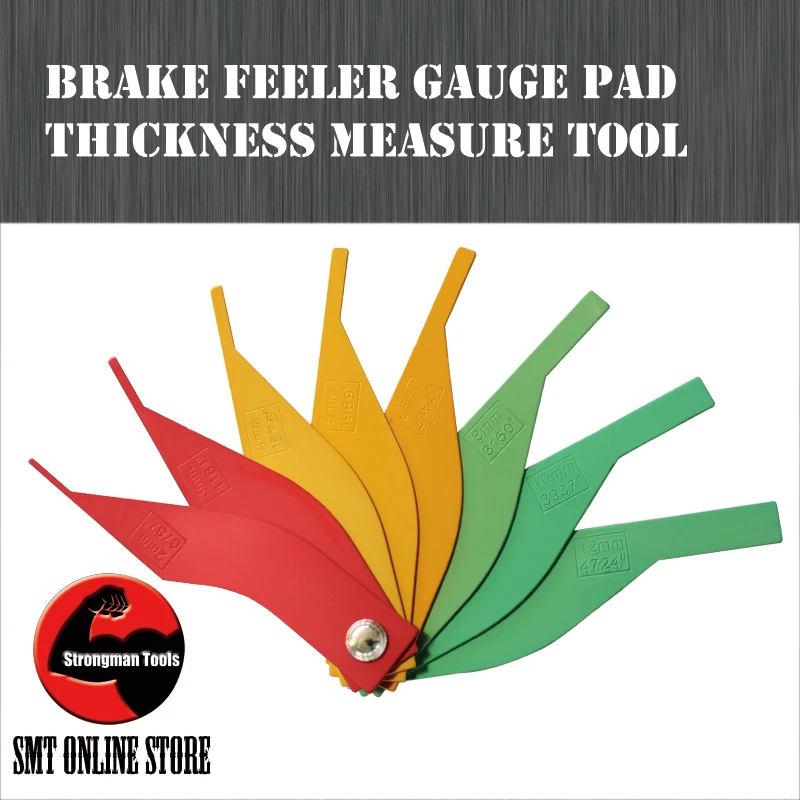 Auto Repair Tools Brake Pad Feeler Lining Thickness Gauge Tool on